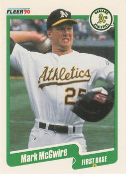 #15 Mark McGwire - Oakland Athletics - 1990 Fleer USA Baseball
