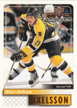 #15 P.J. Axelsson - Boston Bruins - 1999-00 Upper Deck MVP Stanley Cup Edition Hockey