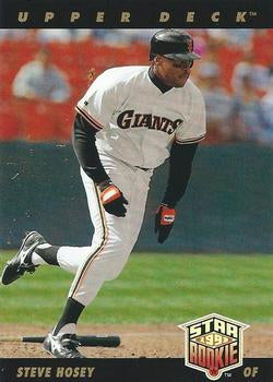 #15 Steve Hosey - San Francisco Giants - 1993 Upper Deck Baseball