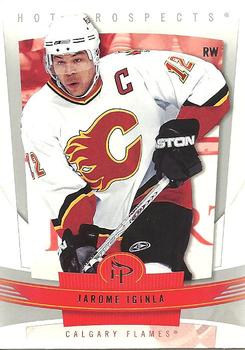 #15 Jarome Iginla - Calgary Flames - 2006-07 Fleer Hot Prospects Hockey