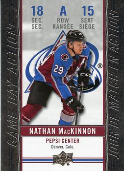 #GDA-15 Nathan MacKinnon - Colorado Avalanche - 2018-19 Upper Deck Tim Hortons Hockey - Game Day Action