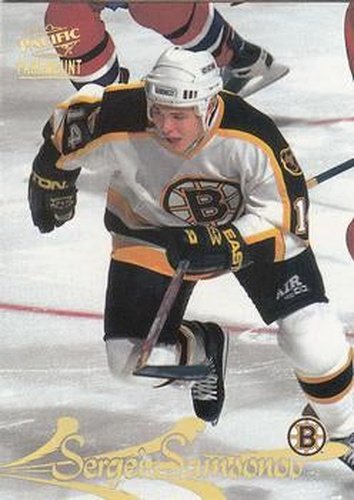 #15 Sergei Samsonov - Boston Bruins - 1997-98 Pacific Paramount Hockey