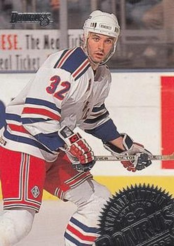 #15 Stephane Matteau - New York Rangers - 1994-95 Donruss Hockey