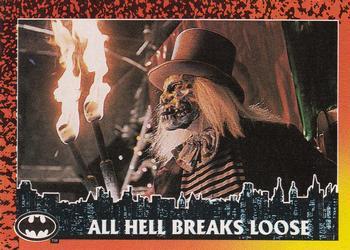 #15 All Hell Breaks Loose - 1992 Topps Batman Returns