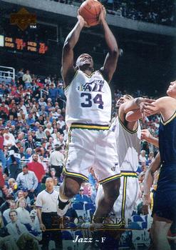 #15 Bryon Russell - Utah Jazz - 1995-96 Upper Deck Basketball