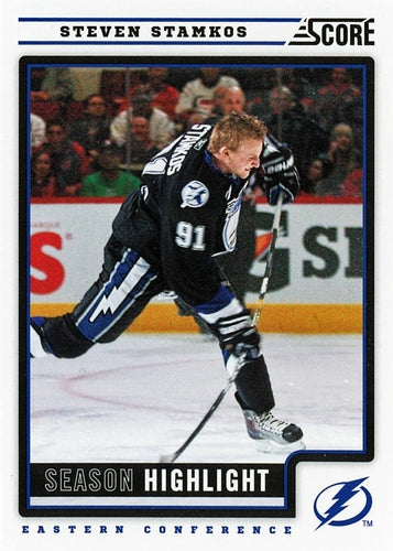 #15 Steven Stamkos - Tampa Bay Lightning - 2012-13 Score Hockey