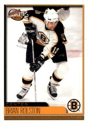 #15 Brian Rolston - Boston Bruins - 2003-04 Pacific Complete Hockey