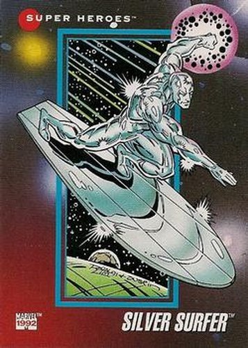 #15 Silver Surfer - 1992 Impel Marvel Universe