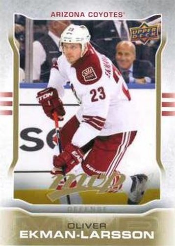 #15 Oliver Ekman-Larsson - Arizona Coyotes - 2014-15 Upper Deck MVP Hockey
