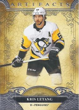 #15 Kris Letang - Pittsburgh Penguins - 2020-21 Upper Deck Artifacts Hockey