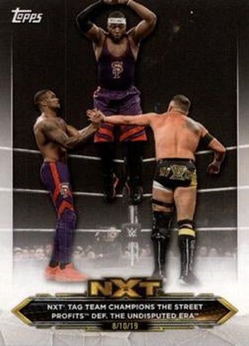 #15 The Street Profits / The Undisputed ERA - 2020 Topps WWE NXT Wrestling