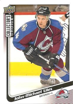 #15 John-Michael Liles - Colorado Avalanche - 2009-10 Collector's Choice Hockey