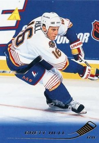 #15 Brett Hull - St. Louis Blues - 1995-96 Pinnacle Hockey