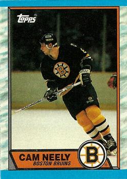 #15 Cam Neely - Boston Bruins - 1989-90 Topps Hockey