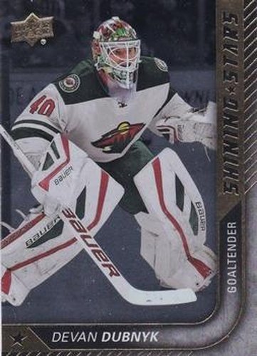 #SS-15 Devan Dubnyk - Minnesota Wild - 2015-16 Upper Deck Hockey - Shining Stars