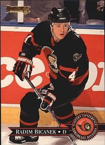 #15 Radim Bicanek - Ottawa Senators - 1995-96 Donruss Hockey