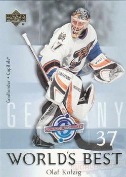 #WB15 Olaf Kolzig - Washington Capitals - 2004-05 Upper Deck Hockey - World's Best