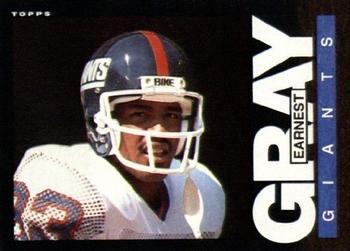 #115 Earnest Gray - New York Giants - 1985 Topps Football