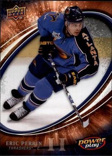 #15 Eric Perrin - Atlanta Thrashers - 2008-09 Upper Deck Power Play Box Set Hockey