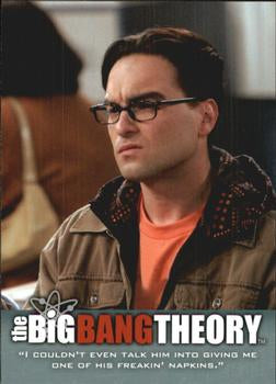 #15 "I couldn't even talk him into giving me one of hi - 2013 Big Bang Theory Seasons 3 & 4