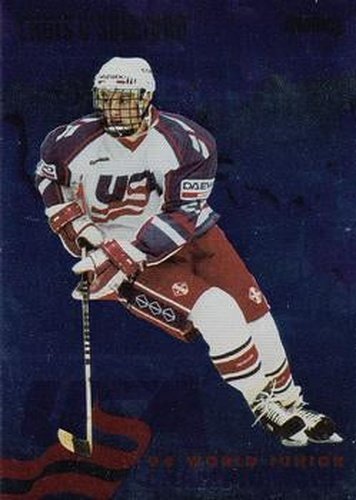 #15 Chris O'Sullivan - USA - 1993-94 Donruss Hockey - 1994 World Junior Championship USA