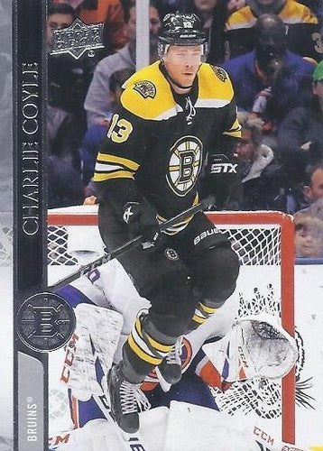 #15 Charlie Coyle - Boston Bruins - 2020-21 Upper Deck Hockey