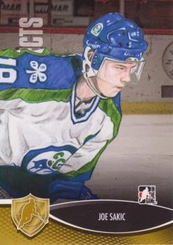 #15 Joe Sakic - Swift Current Broncos - 2012-13 In The Game Heroes and Prospects Hockey