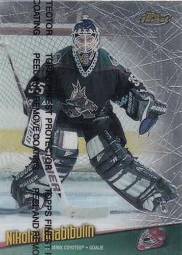 #15 Nikolai Khabibulin - Phoenix Coyotes - 1998-99 Finest Hockey