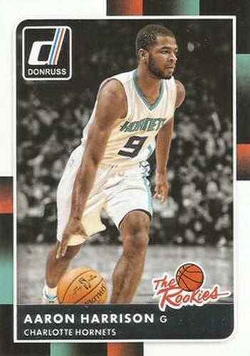 #15 Aaron Harrison - Charlotte Hornets - 2015-16 Donruss - The Rookies Basketball
