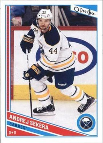 #15 Andrej Sekera - Buffalo Sabres - 2013-14 O-Pee-Chee Hockey