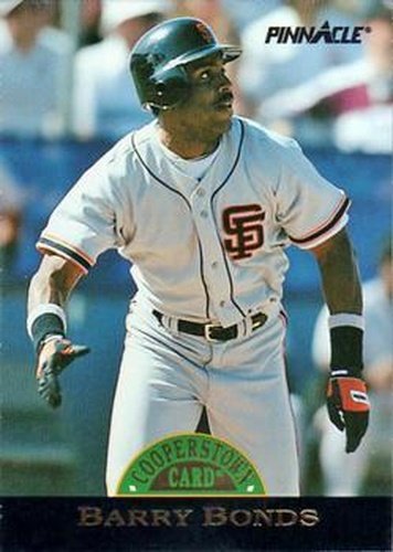 #15 Barry Bonds - San Francisco Giants - 1993 Pinnacle Cooperstown Baseball