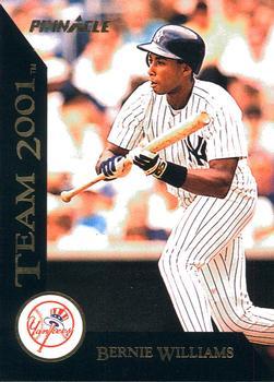 #15 Bernie Williams - New York Yankees - 1993 Pinnacle - Team 2001 Baseball