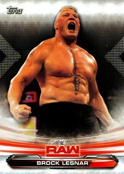 #15 Brock Lesnar - 2019 Topps WWE RAW Wrestling