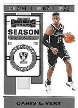 #15 Caris LeVert - Brooklyn Nets - 2019-20 Panini Contenders Basketball