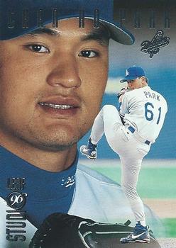 #15 Chan Ho Park - Los Angeles Dodgers - 1996 Studio Baseball