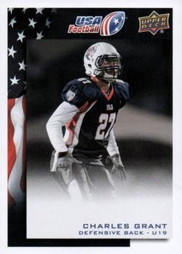 #15 Charles Grant - USA - 2014 Upper Deck USA Football