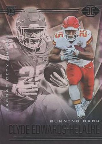 #15 Clyde Edwards-Helaire - Kansas City Chiefs - 2020 Panini Illusions Football