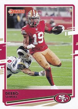 #15 Deebo Samuel - San Francisco 49ers - 2020 Donruss Football
