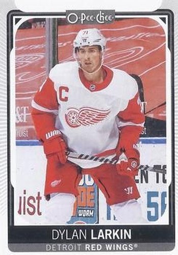 #15 Dylan Larkin - Detroit Red Wings - 2021-22 O-Pee-Chee Hockey
