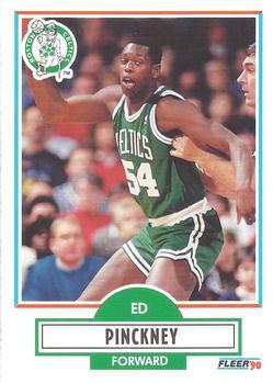 #15 Ed Pinckney - Boston Celtics - 1990-91 Fleer Basketball