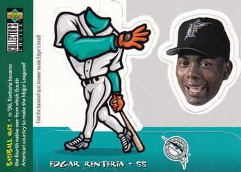 #15 Edgar Renteria - Florida Marlins - 1998 Collector's Choice - Mini Bobbing Heads Baseball