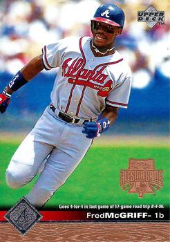 #15 Fred McGriff - Atlanta Braves - 1997 Upper Deck Baseball