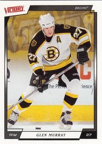#15 Glen Murray - Boston Bruins - 2006-07 Upper Deck Victory Hockey