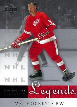 #15 Gordie Howe - Detroit Red Wings - 2001-02 Upper Deck Legends Hockey