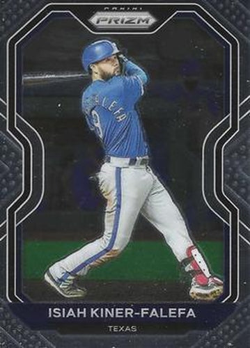 #15 Isiah Kiner-Falefa - Texas Rangers - 2021 Panini Prizm Baseball