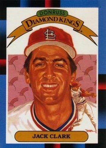 #15 Jack Clark - St. Louis Cardinals - 1988 Leaf Baseball