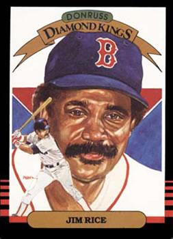 #15 Jim Rice - Boston Red Sox - 1985 Donruss Baseball
