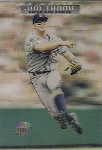 #15 Jim Thome - Cleveland Indians - 1995 Topps DIII Baseball