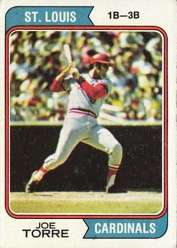 #15 Joe Torre - St. Louis Cardinals - 1974 Topps Baseball