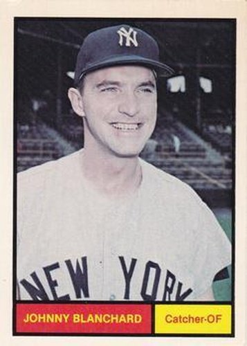 #15 John Blanchard - New York Yankees -1982 Galasso 1961 World Champions New York Yankees Baseball
